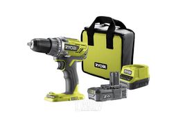 Дрель-шуруповерт RYOBI R18DD3-120S