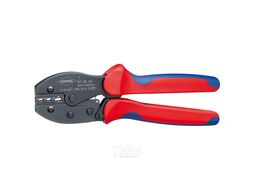 Обжимные клещи PreciForce воронёные 220мм (0,5-6,0 овальный) (Knipex) 975236