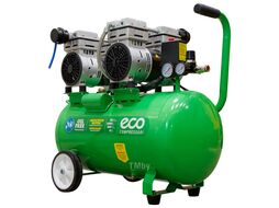 Компрессор ECO AE-50-OF1 (280 л/мин, 8 атм, коаксиальный, безмасляный, ресив. 50 л, 220 В, 1,6 кВт)