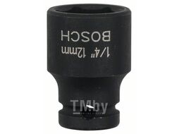 Головка ударная 12 ММ 1/4" BOSCH 1608551008