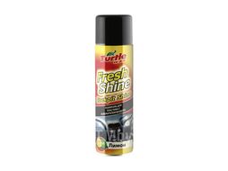 Полироль для пластика FRESH SHINE с освежителем воздуха лимон, аэрозоль 500 мл TURTLE WAX 53006