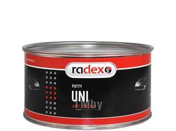 Шпатлевка UNI: универсальная шпатлевка, отвердитель в комплекте, 1,8 кг RADEX RAD200101