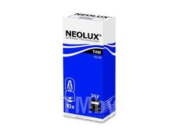 Лампа накаливания T4W 24V 4W BA9s Standart (стандартные характеристики) NEOLUX N249