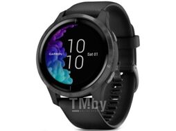 Умные часы Garmin Venu / 010-02173-13 (черный/черный)