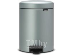 Мусорное ведро Brabantia Pedal Bin Newicon / 112942 (5л, мятный металлик)