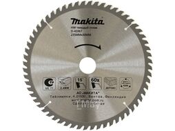 Диск пильный 235х30/25 мм 60 зуб. по дереву MAKITA