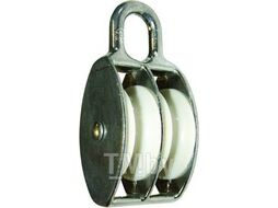 Блок двойной EKT PULLEY ZP 15 мм, с нейлоновым колесом (шт) C71342