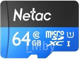 Карта памяти Netac P500 Standard 64GB NT02P500STN-064G-S