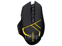 Мышь беспроводная Jet.A Comfort OM-U64G Black-yellow