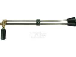 Двойная трубка для пистолета мойки LAVOR 500 мм, M22 - 1/8"F, 250 Bar 3.701.0025