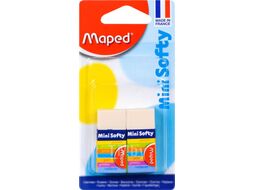 Набор ластиков Maped Mini-Softy / 021789 (2шт, белый)