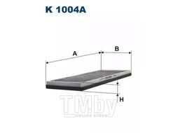 Фильтр салонный Audi 80, 90 6/93->, A4 1/95->, VW Passat 10/96-> FILTRON K1004A