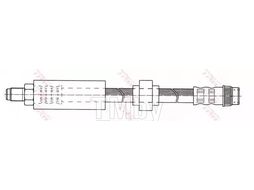 Шланг тормозной RENAULT LAGUNA 1998-01 TRW PHB303