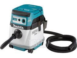 Аккум. пылесос MAKITA DVC 867 LZX 4 (2x18В, 2400 л/мин,110 мбар,8л,сух.,self-cleaning,HEPA,AWS)