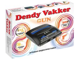 Игровая приставка Dendy Vakker 300 игр + световой пистолет