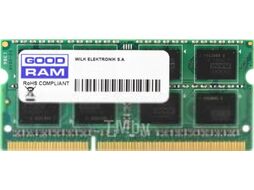 Оперативная память DDR3 Goodram 4GB DDR3 SO-DIMM PC3-12800 (GR1600S3V64L11S/4G)