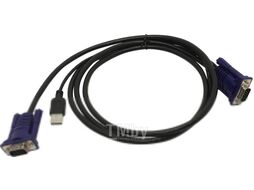 Кабель D-Link DKVM-CU/B1A (1.8м, черный)