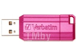 Usb flash накопитель Verbatim PinStripe Store n Go 32GB / 49056 (розовый)