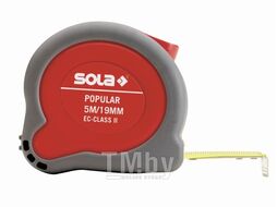 Рулетка 8м/25мм "Popular" PP 8m (SOLA) (50024401)