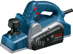 Рубанок электрический BOSCH GHO 6500 в кор. (650 Вт, шир. до 82 мм, глуб. до 2.6 мм) (0601596000)