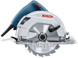 Циркулярная пила BOSCH GKS 600 в кор. (1200 Вт, диск 165х20 мм, до 55 мм, без регул. об.) (06016A9020)