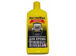 Полировальная паста для хрома, New (300ml) (12шт/кор.) DOCTOR WAX DW8317