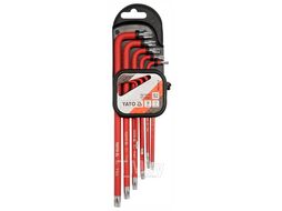 Ключи TORX sec. T10-T50 удл. S2 (набор 9пр.) Yato YT-0563