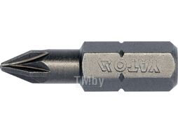 Бита PZ1х25мм 1/4" (10шт) S2 HRC58-61 Yato YT-78134