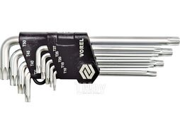 Ключи TORX sec. T10-T50 (набор 9шт.) Vorel 56478