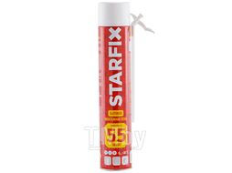 Пена монтажная бытовая всесезонная STARFIX Foam 55 (750мл) (Выход пены до 55 литров)