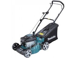 Газонокосилка бензиновая MAKITA PLM 4120 N (2.7 л.с., шир.41 см, выс. 20-75 мм, мульчир. стальн. корпус, травосборник 50 л)