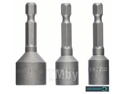 Набор-3 торцовочных ключа с хвостовиком 1/4" HEX 2.608.551.078 BOSCH