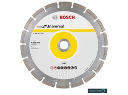 Круг алмазный отезной Eko Universal D230 22,23мм 2.608.615.031 BOSCH