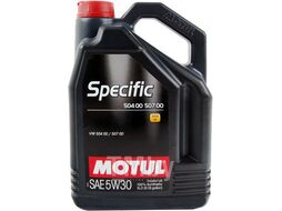 Моторное масло MOTUL 5W30 (5L) SPECIFIC 504.00-507.00 VW 504 00 507 00 106375