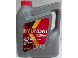 Моторное масло синтетическое HYUNDAI XTEER Gasoline Ultra Protection 5W40 4L API SN 100% SYNTHETIC 1041126