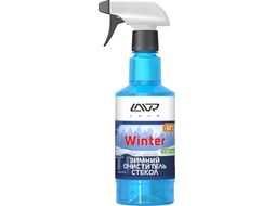 Зимний очиститель стекол (-30) с триггером LAVR Glass Cleaner Anti Ice 500мл LAVR Ln1301