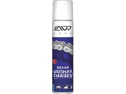 Белая цепная смазка PTFE LAVR White chain lube with PTFE 400 мл LAVR Ln1741