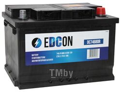 Аккумуляторная батарея EDCON DC74680R 19.5/17.9 евро 74Ah 680A 278/175/190 DC74680R