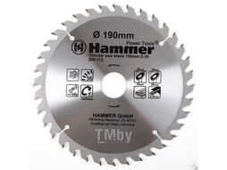 Диск пильный Hammer Flex 205-112 CSB WD 190ммx36x30/20/16мм по дереву 30662