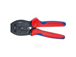 Обжимные клещи PreciForce воронёные 220мм (0,5-6,0 лепестковый) (Knipex) 975235