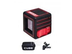 Лазерный уровень ADA CUBE Home Edition (лазерный уровень, батарея, крепление универсальное-зажим, инструкция, мягкая сумка) А00342