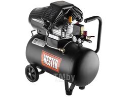 Компрессор WESTER WK2200/50PRO поршневой масляный, 2200 Вт, 330л/мин, 8бар 631636