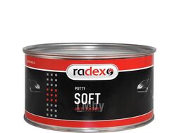 Шпатлевка SOFT: мягкая шпатлевка, отвердитель в комплекте, 1,8 кг RADEX RAD200200