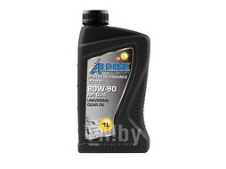 Трансмиссионное масло ALPINE Gear Oil 80W90 GL-4 / 0100681 (1л)