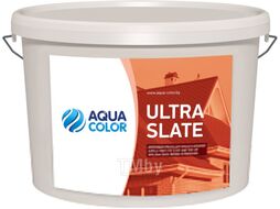 Краска AquaColor Ultra Slate (6.5кг, шоколадный)