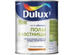 Краска Dulux Полы и Лестницы (750мл, белый полуглянцевый)