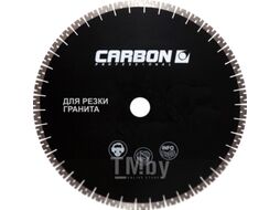 Круг алмазный отрезной CARBON 350х3,4х20х60/50мм, сегмент формы М, Silent Core, для резки гранита CA-123566