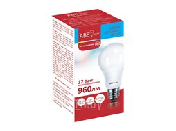 Лампа светодиодная АБВ LED лайт A60 12W E27 6500K