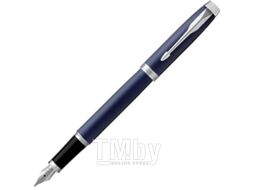 Ручка перьевая имиджевая Parker IM Metal Matte Blue CT 1931647