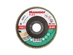 Круг лепестковый торцевой 115 Х 22 Р 60 тип 1 КЛТ Hammer Flex SE 213-019